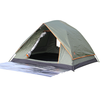 4 pessoas de acampamento de alumínio tenda ao ar livre com original Hexagonal / Diamond Ground Nail