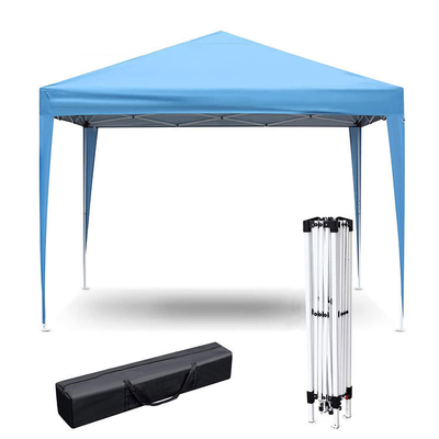 Quadro de aço inoxidável Poliéster Cobertura Toldo Dobráveis Tenda dobrável exterior Gazebo 3x3