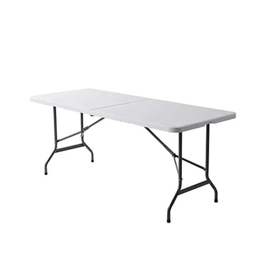 Mesa dobrável leve de 6 pés estilo de design moderno ideal para banquetes e churrascos ao ar livre