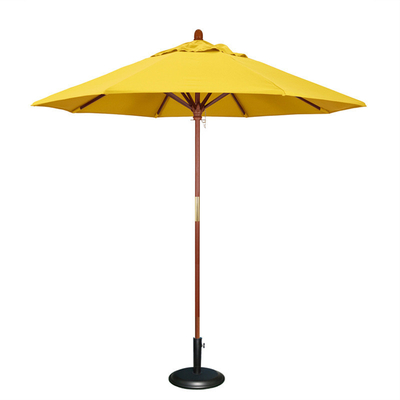90cm Diâmetro aberto Logotipo personalizado guarda-chuva de madeira Ideal para festas comerciais e viagens