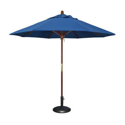 Outdoor Recreational Waterproof Poliéster Sombrinha Jardim Sombrinha para Adultos de Todas as Temporadas